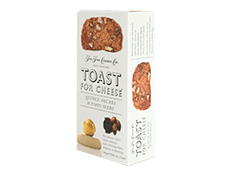 Export Produits d'épicerie fine - Toast Cheese Coing Noix de pecan Graines de pavot